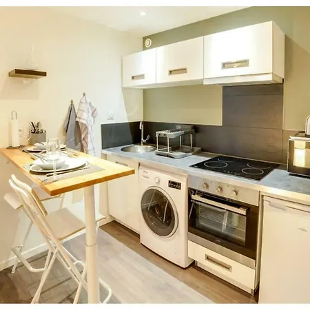 Cosy 4 **** Remodeled Studio Lägenhet Châtel-Guyon